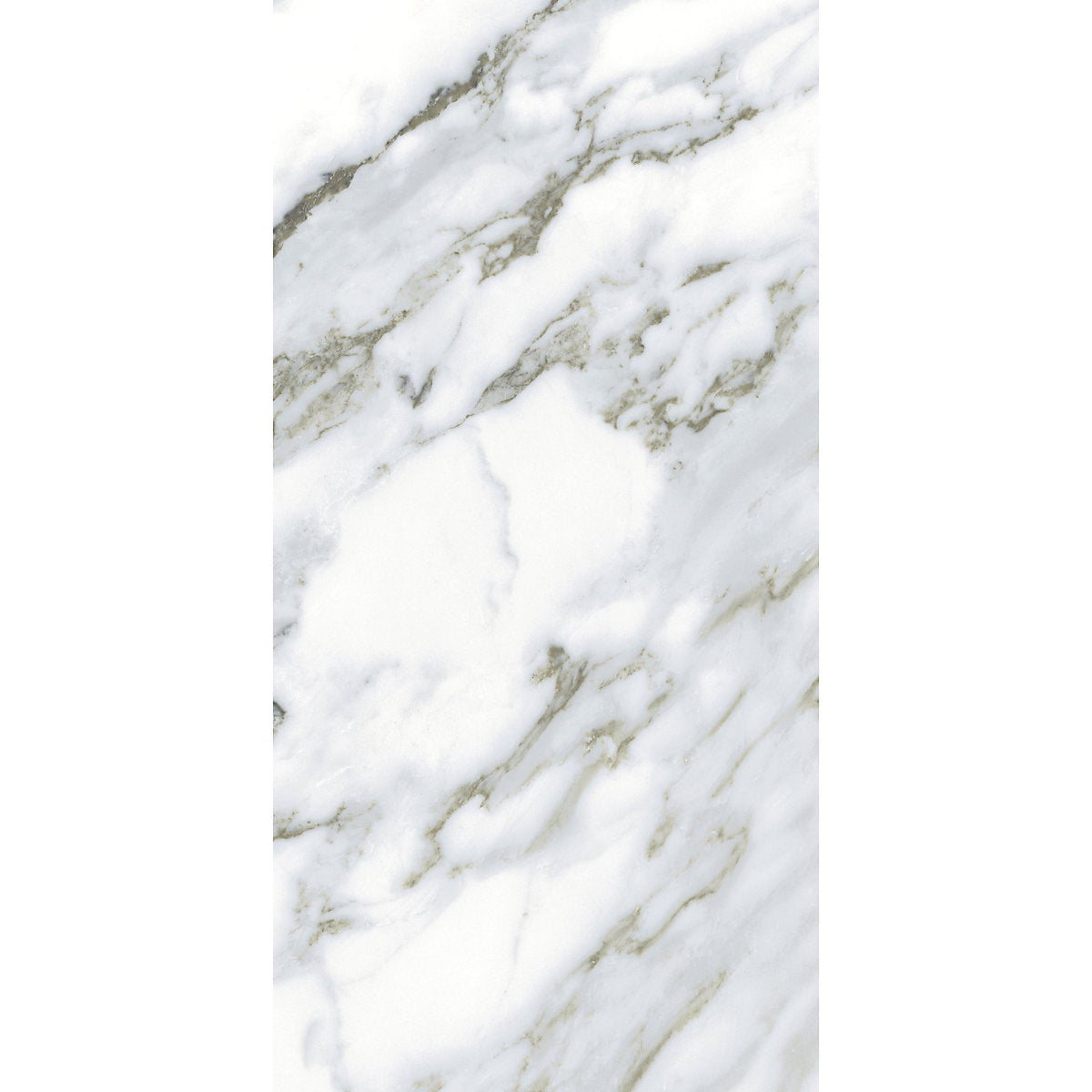 Kale Empress Green Polished Marble effect Ceramic Indoor Wall Tile, Pack of 6, (L)600mm (W)300mm