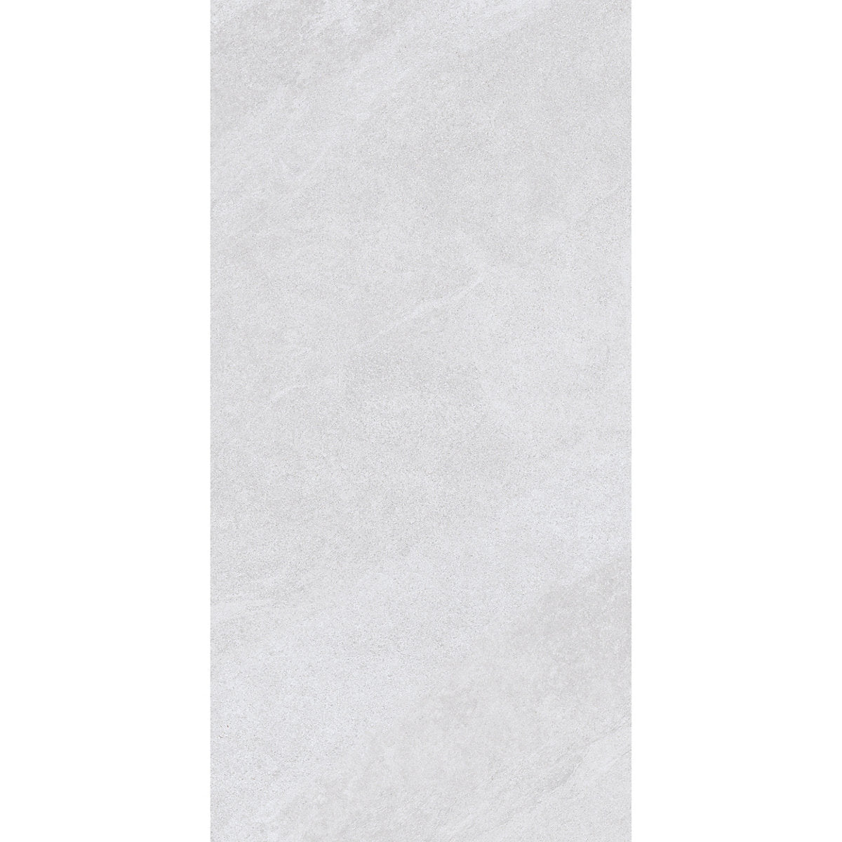 Kale Slate White Matt Natural Stone effect Porcelain Indoor Wall & floor Tile, Pack of 6, (L)600mm (W)300mm