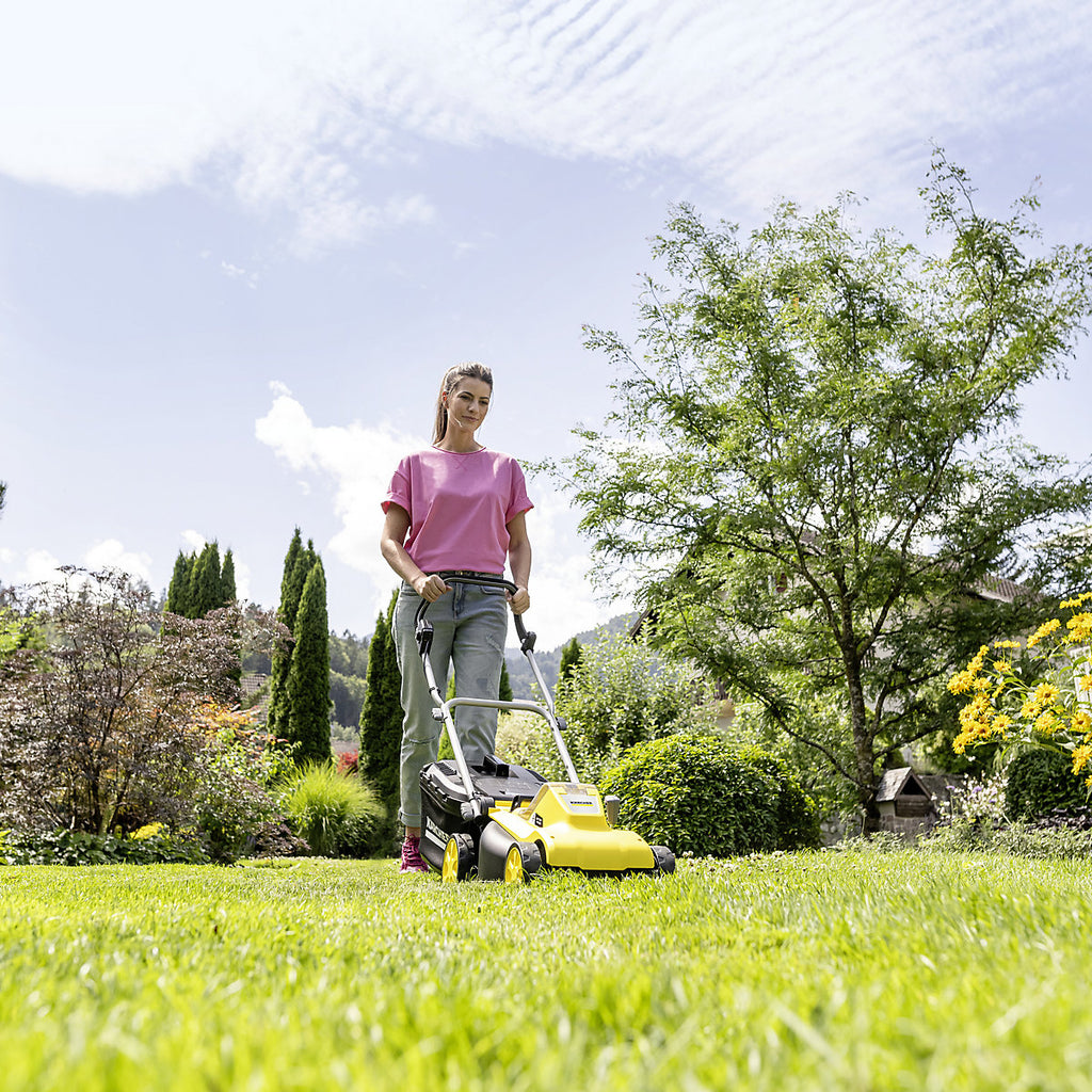 Kärcher 18V Cordless 34cm Push Lawnmower (1 x 5Ah) - LMO 3-18