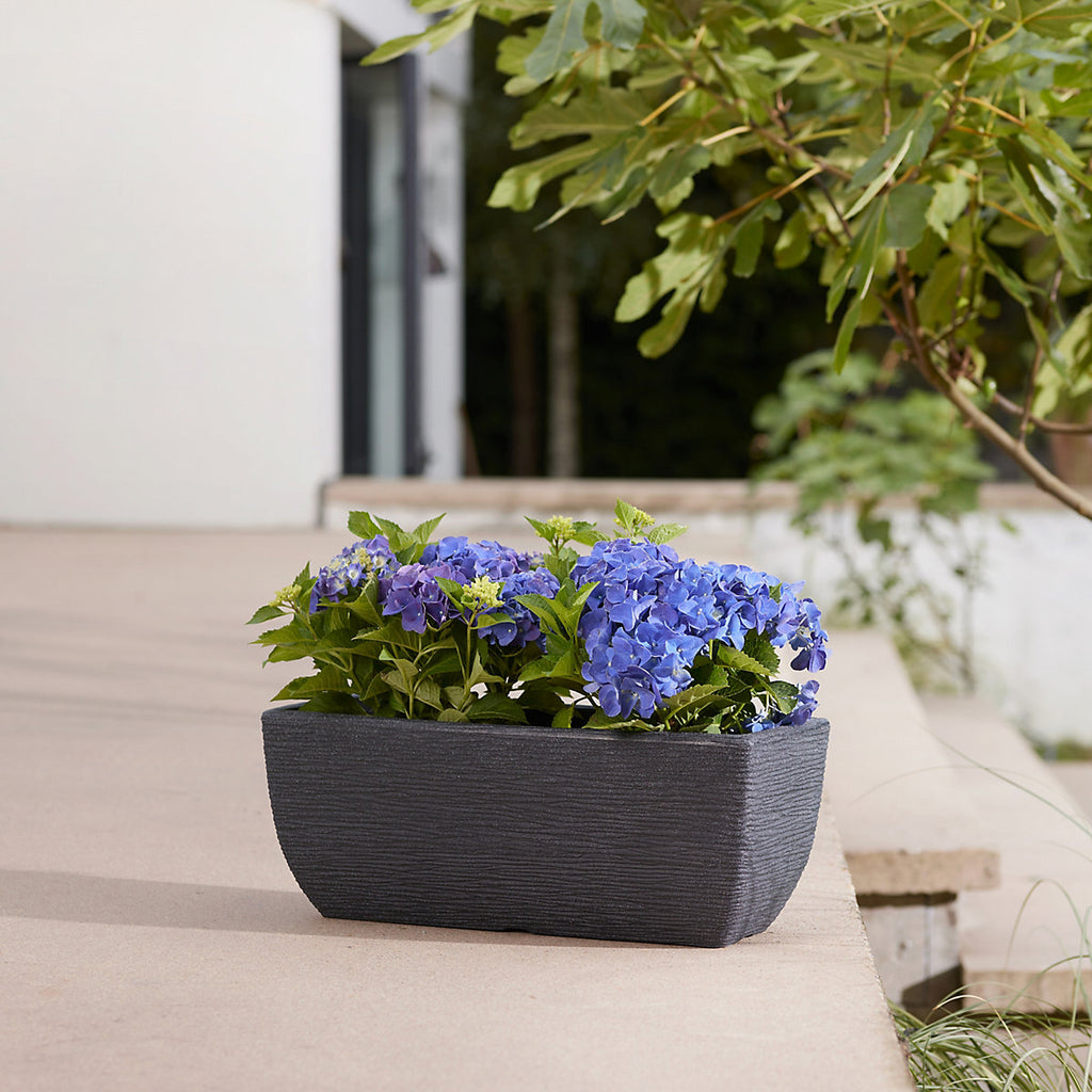 Keter Cotswold Rectangular Resin Trough 20L (W)60cm- Millstone Grey