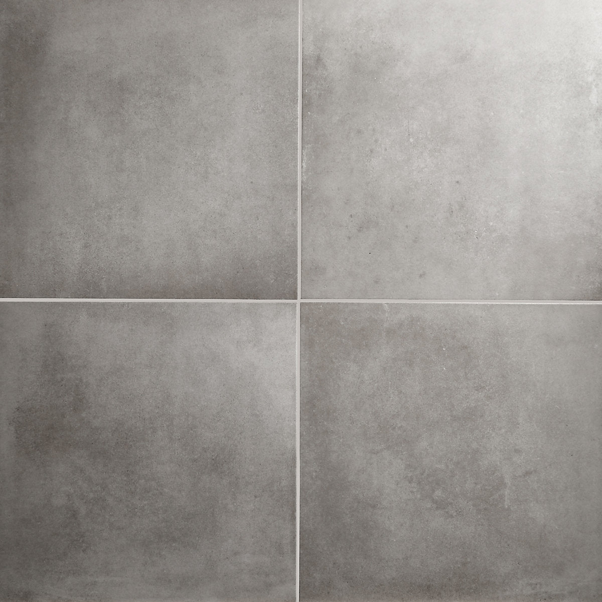 Konkrete Grey Matt Concrete effect Porcelain Indoor Wall & floor Tile Sample