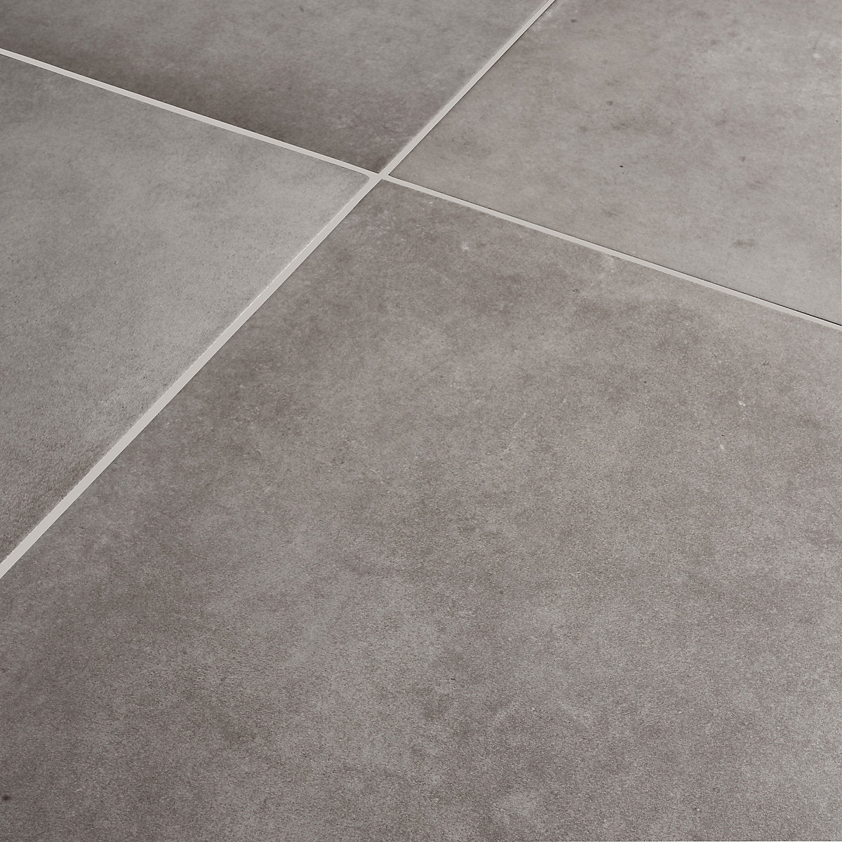 Konkrete Grey Matt Concrete effect Porcelain Indoor Wall & floor Tile Sample