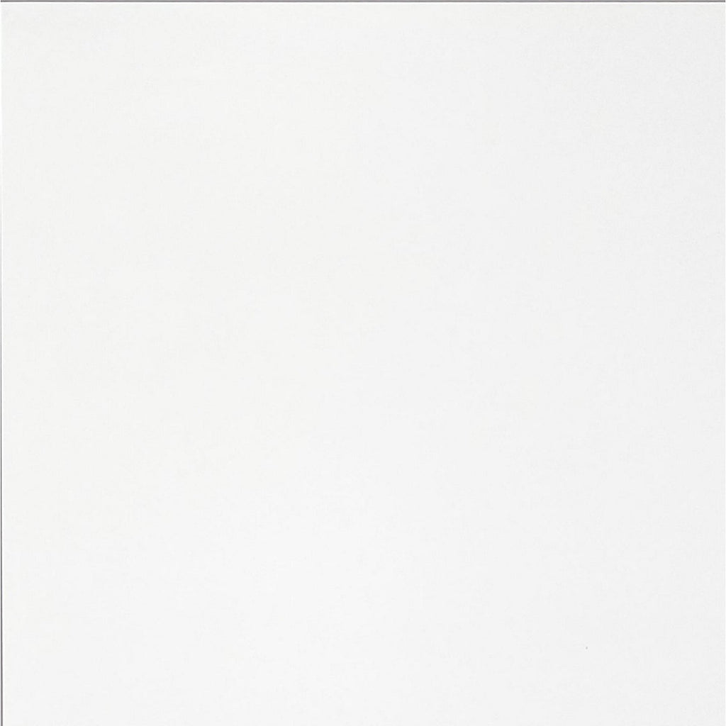 Latinie White Matt Porcelain Indoor Wall & floor Tile, Pack of 3, (L)597mm (W)597mm