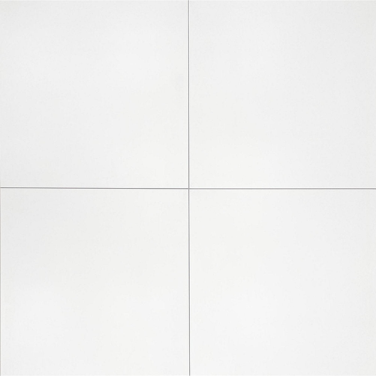 Latinie White Matt Porcelain Indoor Wall & floor Tile, Pack of 3, (L)597mm (W)597mm