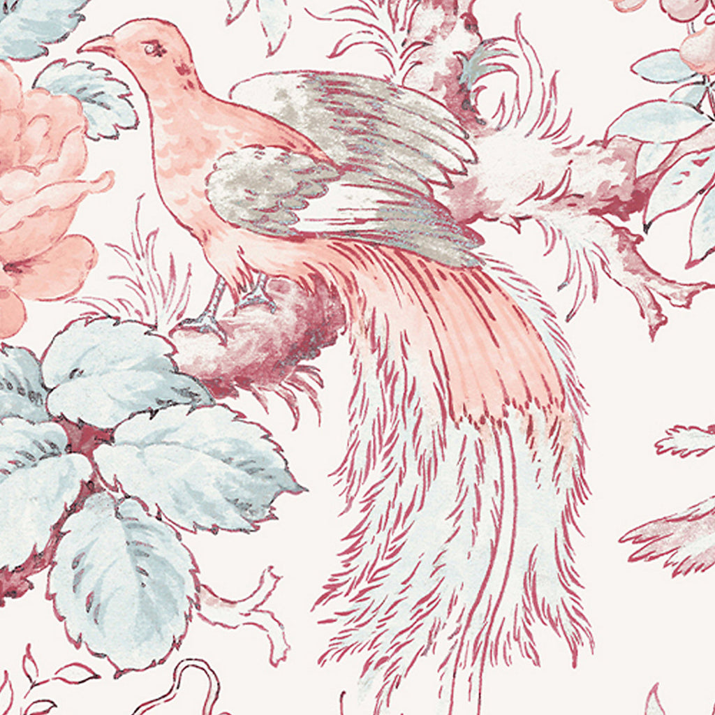 Laura Ashley Birtle Blush Floral Smooth Wallpaper