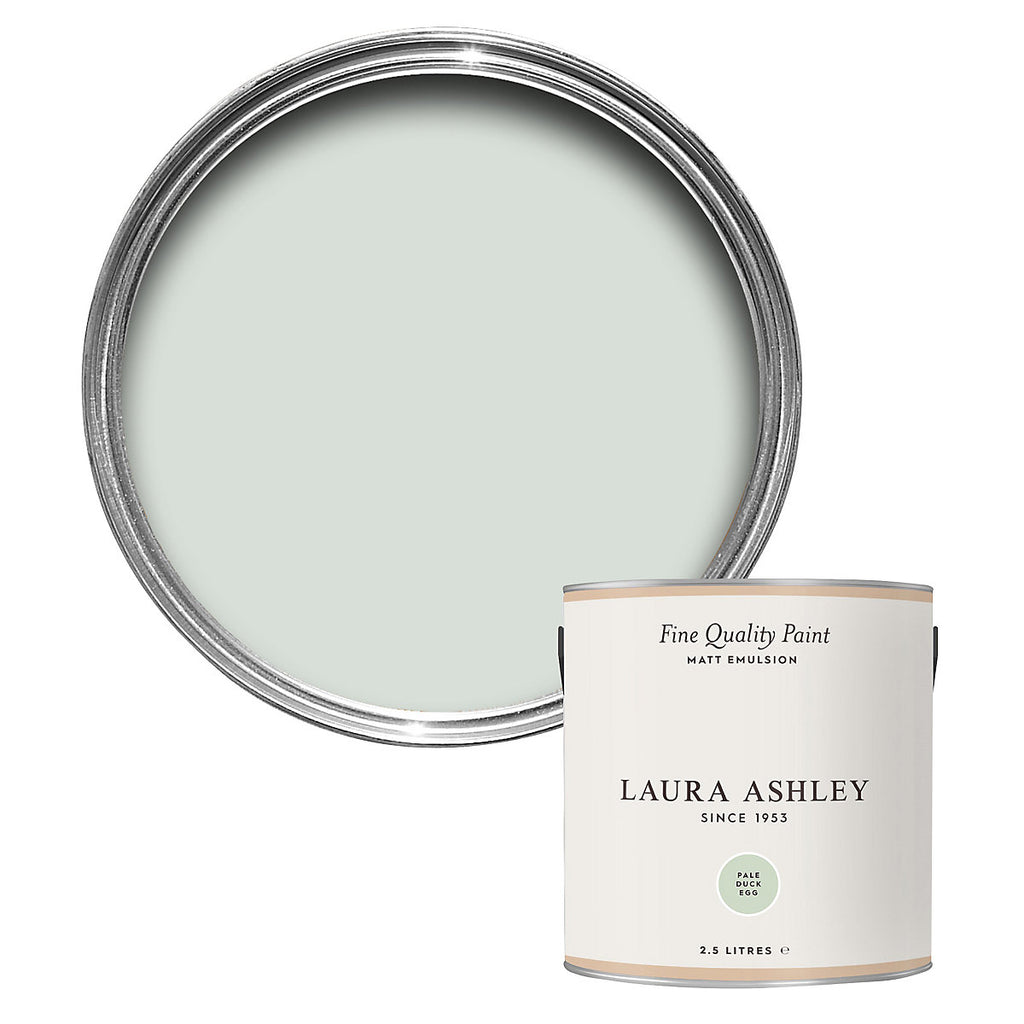 Laura Ashley Pale Duck Egg Matt Emulsion paint, 2.5L