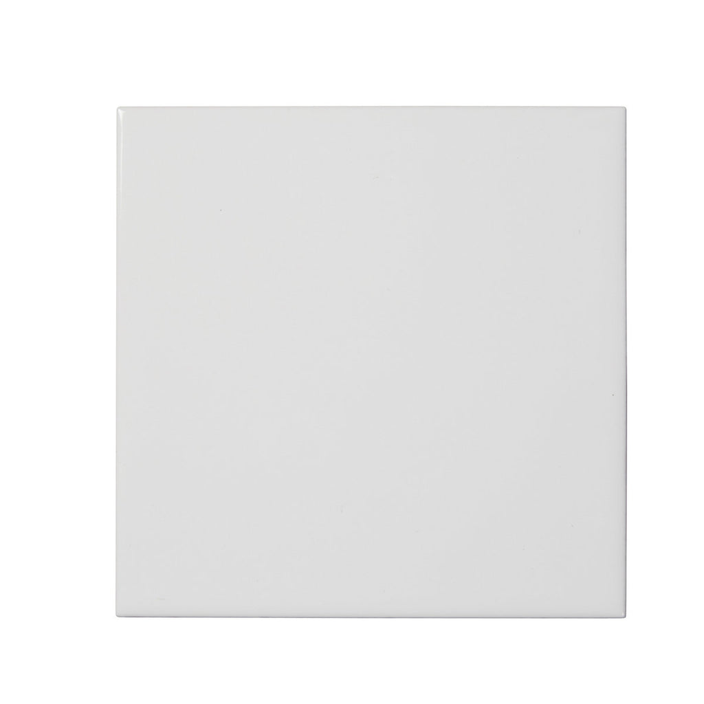 Leccia White Gloss Ceramic Indoor Wall Tile Sample