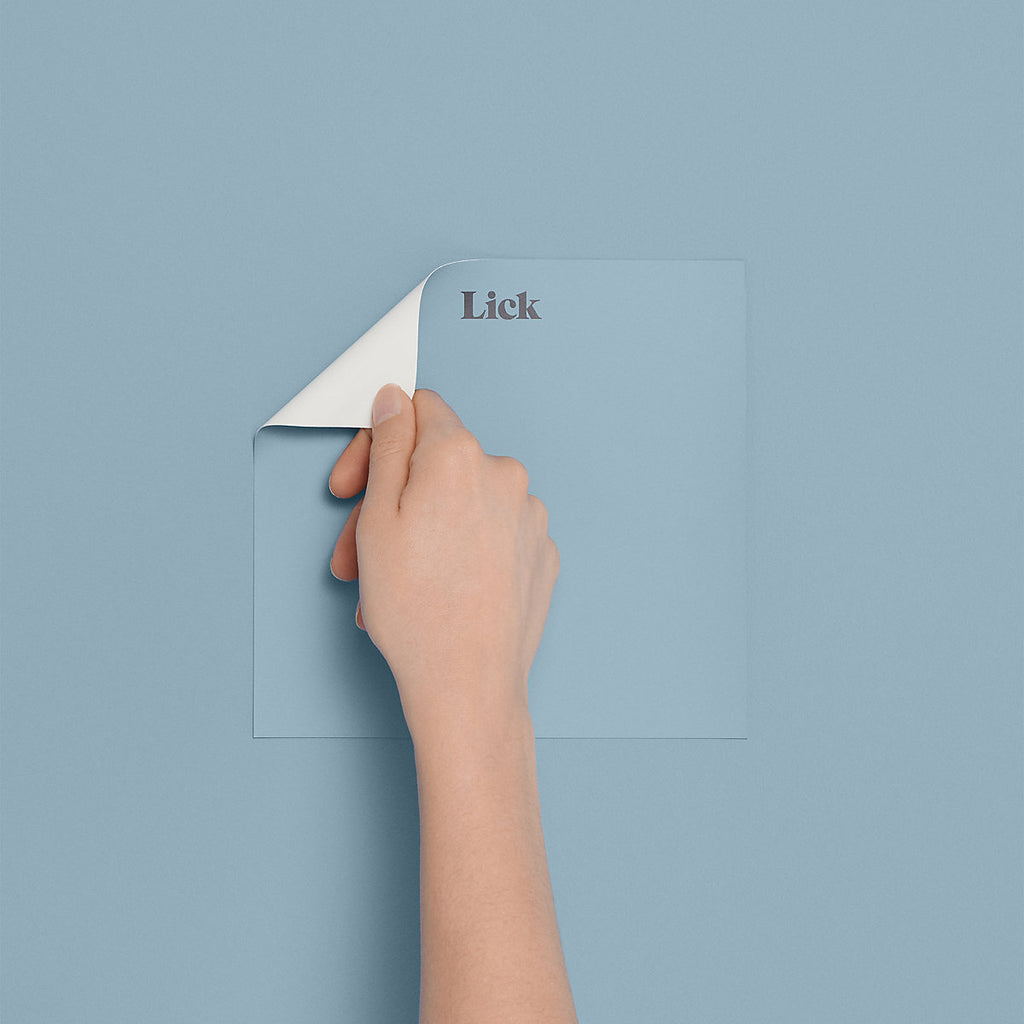 Lick Blue 04 Peel & stick Tester