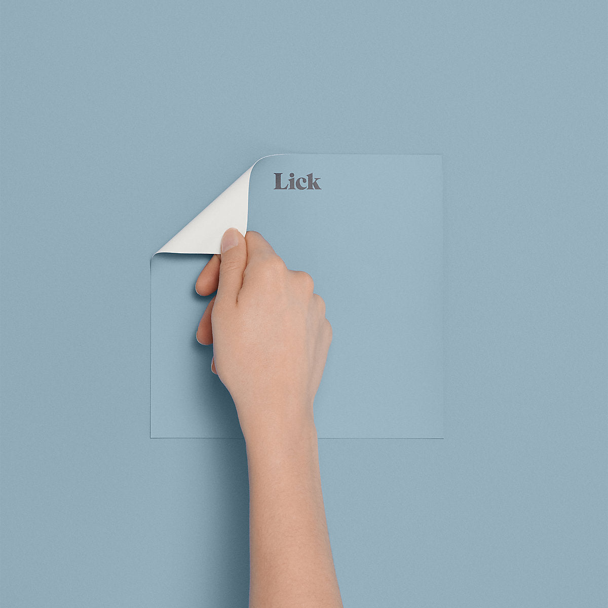 Lick Blue 04 Peel & stick Tester