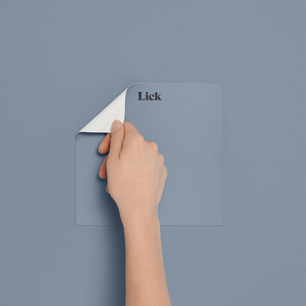 Lick Blue 17 Peel & stick Tester