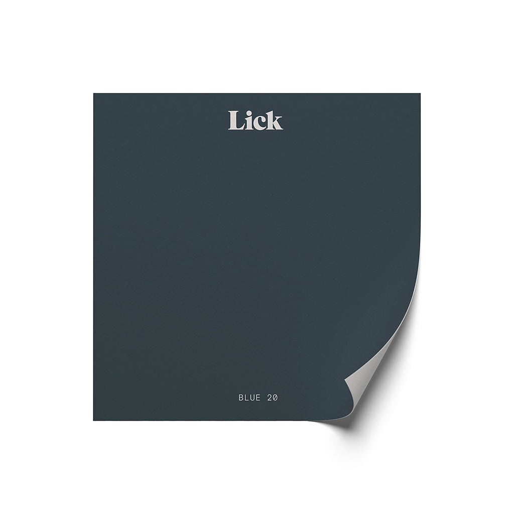 Lick Blue 20 Peel & stick Tester