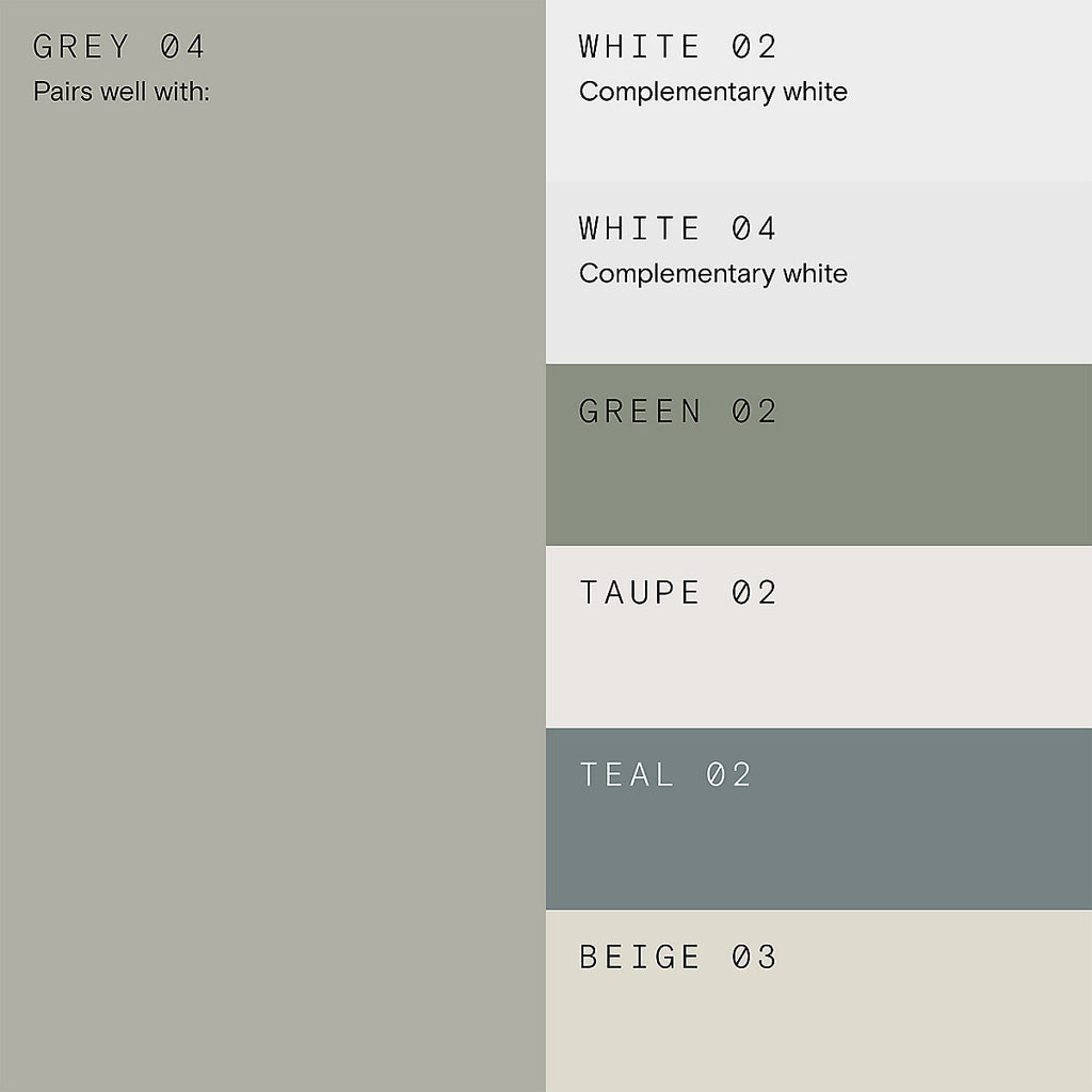 Lick Grey 04 Eggshell Emulsion paint, 2.5L
