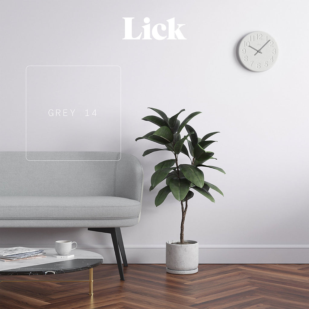 Lick Grey 14 Matt Emulsion paint, 2.5L