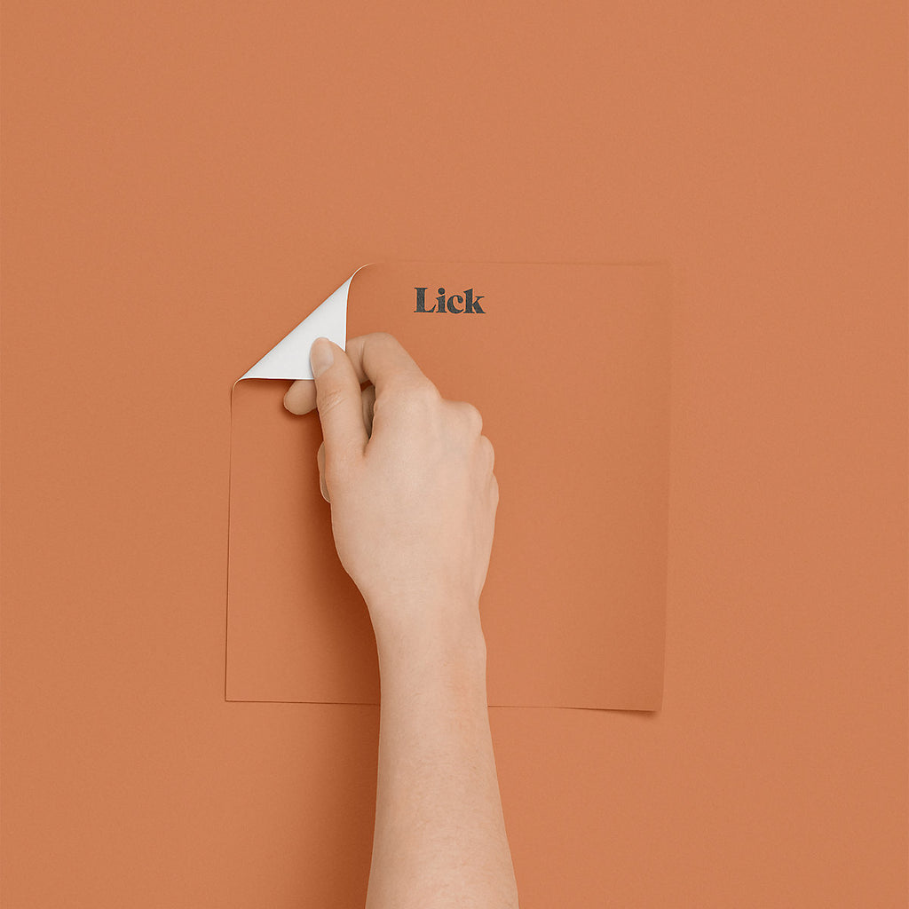 Lick Orange 04 Peel & stick Tester