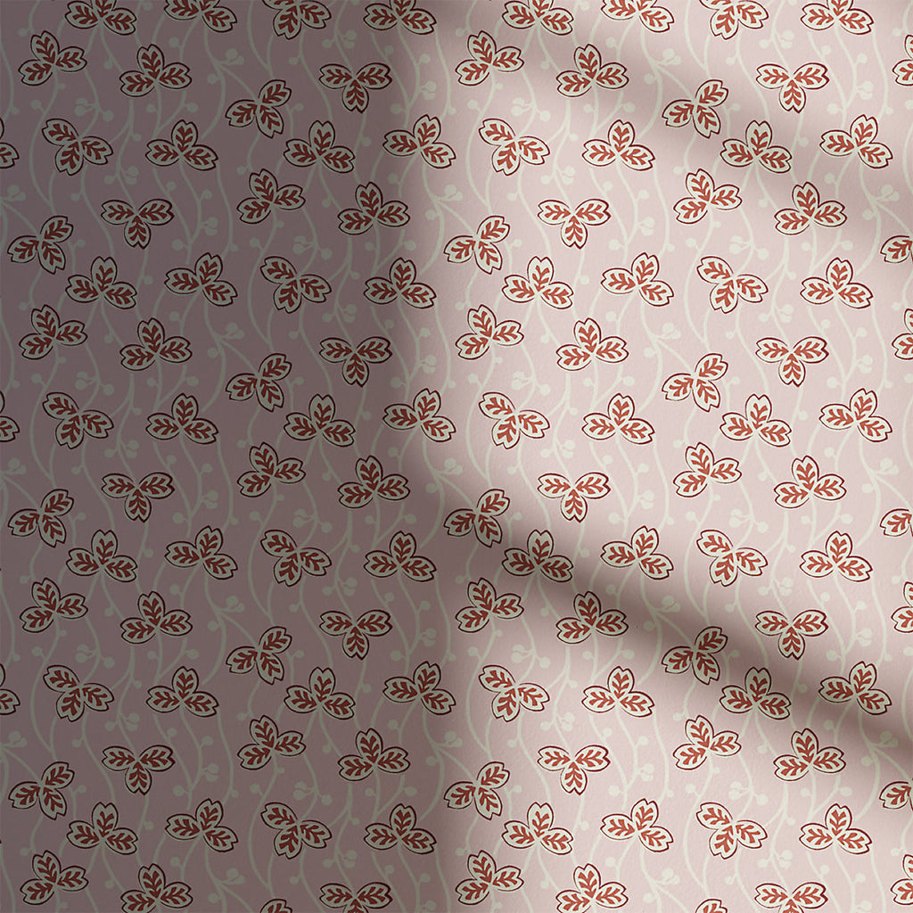 Lick Pink & Red Clover 02 Textured Wallpaper