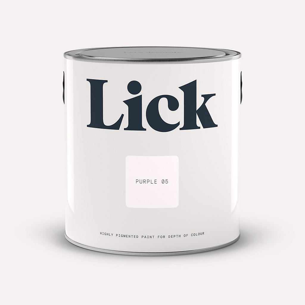 Lick Purple 05 Eggshell Emulsion paint, 2.5L