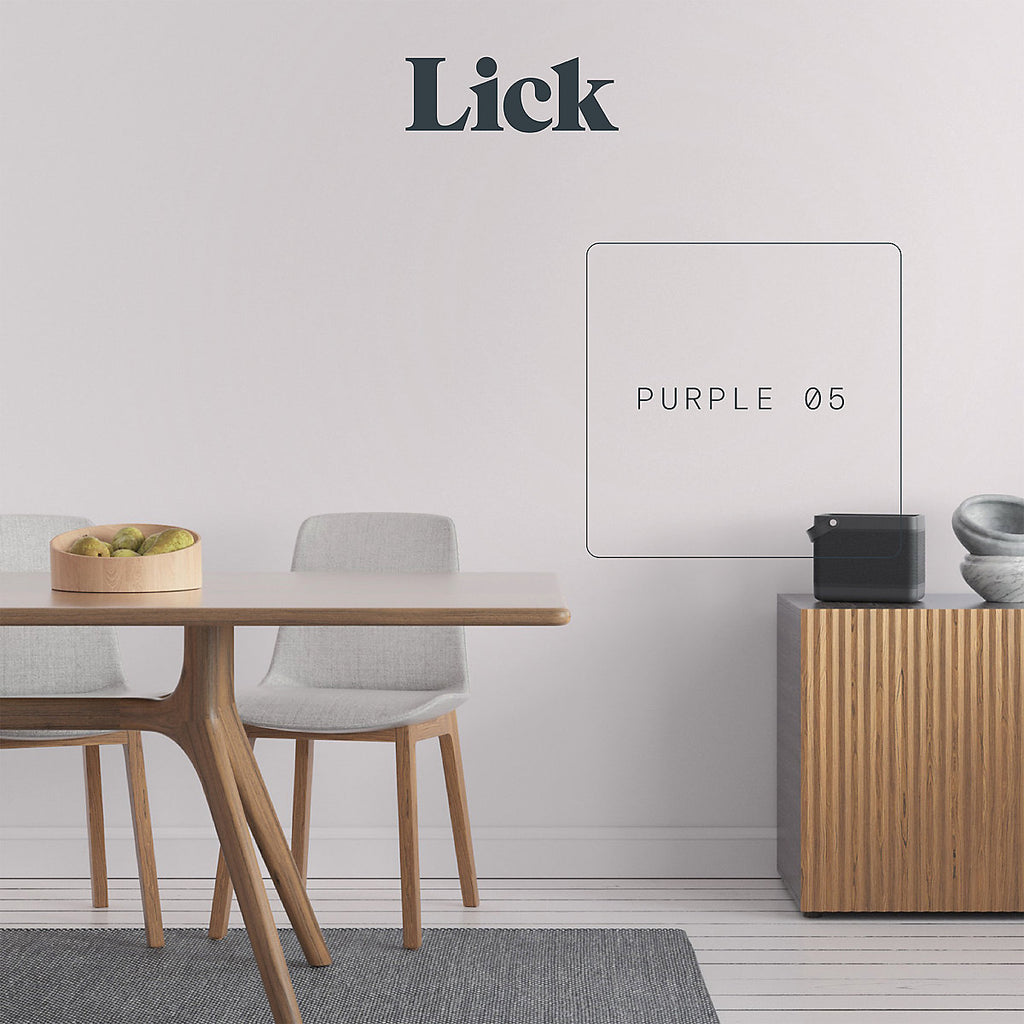 Lick Purple 05 Eggshell Emulsion paint, 2.5L