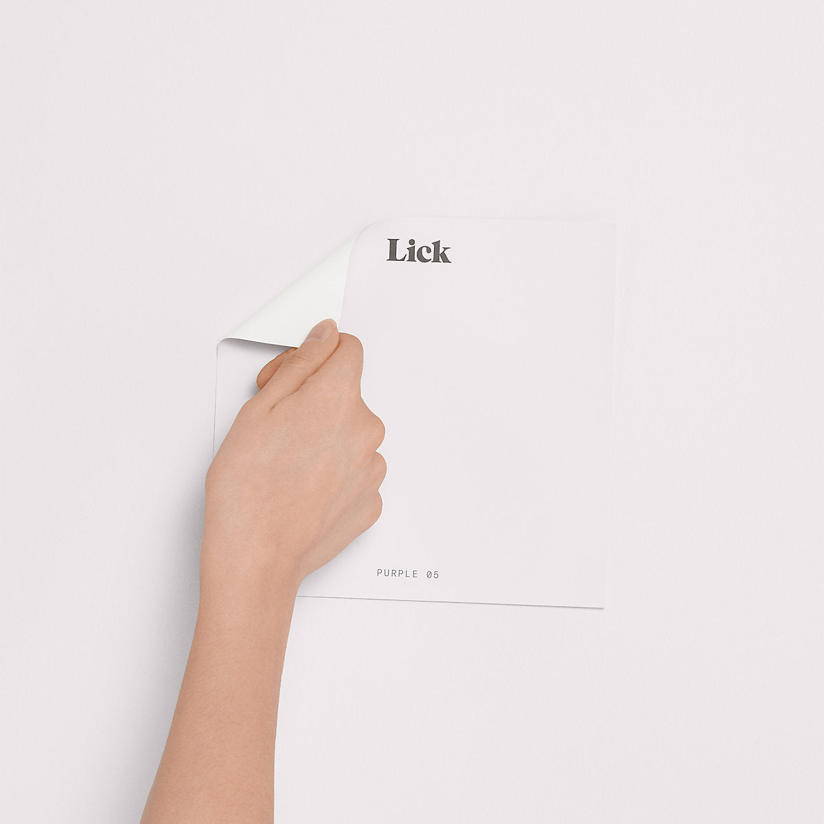 Lick Purple 05 Peel & stick Tester