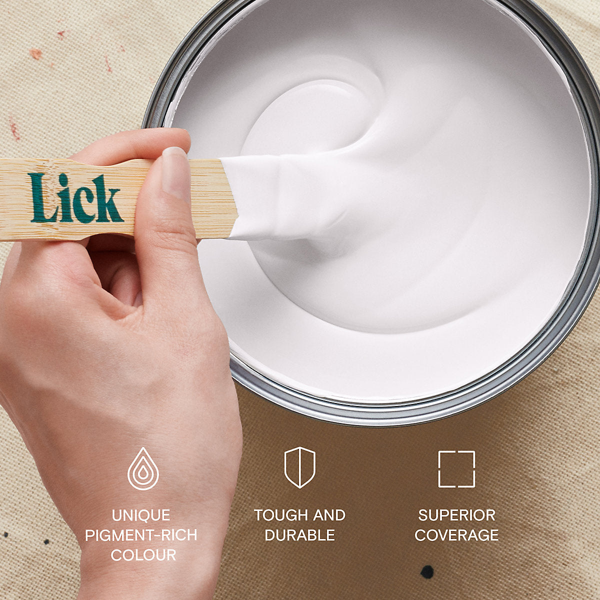 Lick Purple 05 Peel & stick Tester