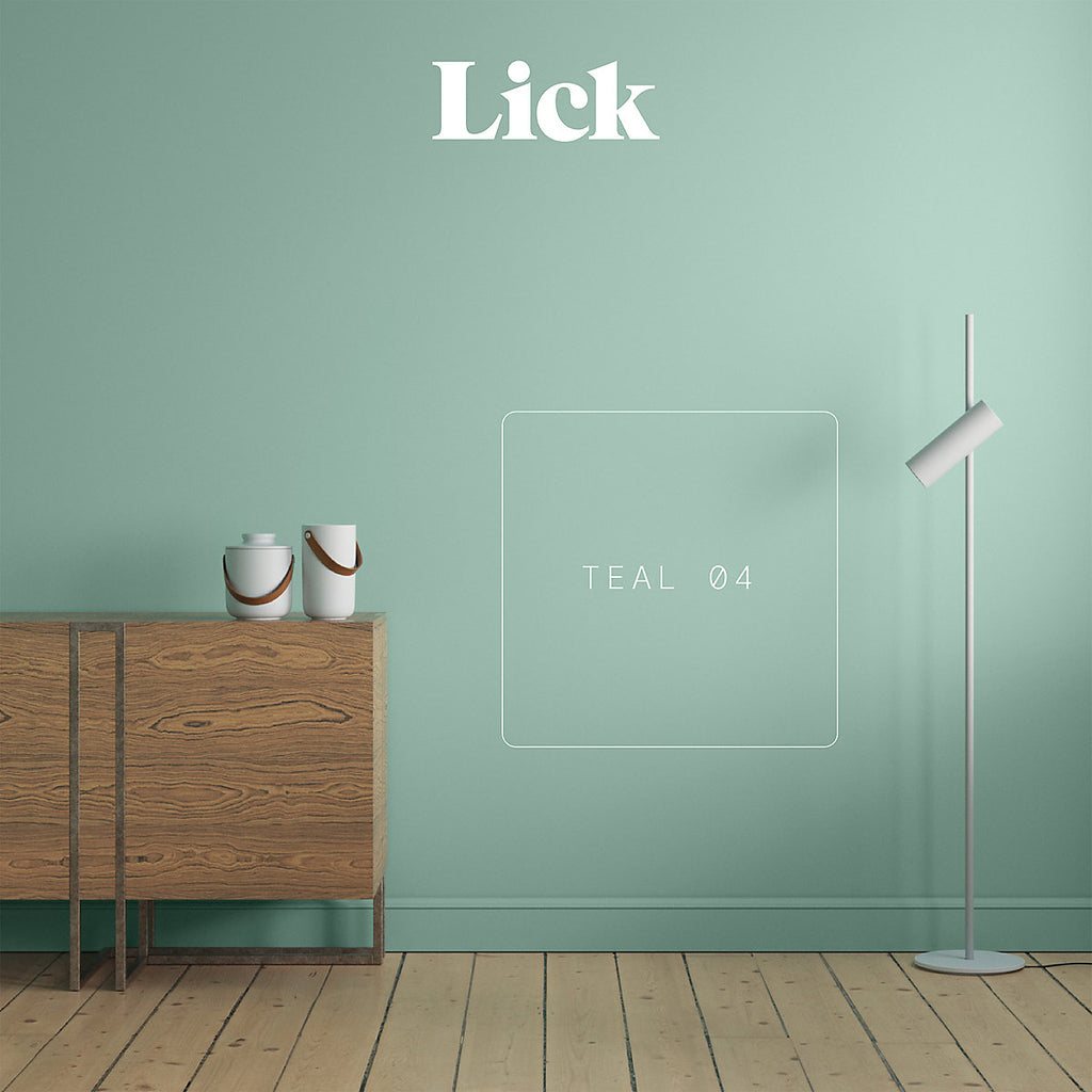 Lick Teal 04 Peel & stick Tester