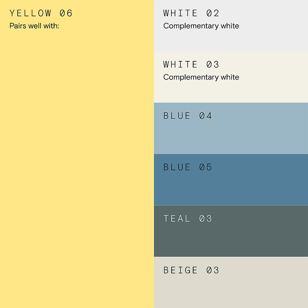 Lick Yellow 06 Eggshell Emulsion paint, 2.5L