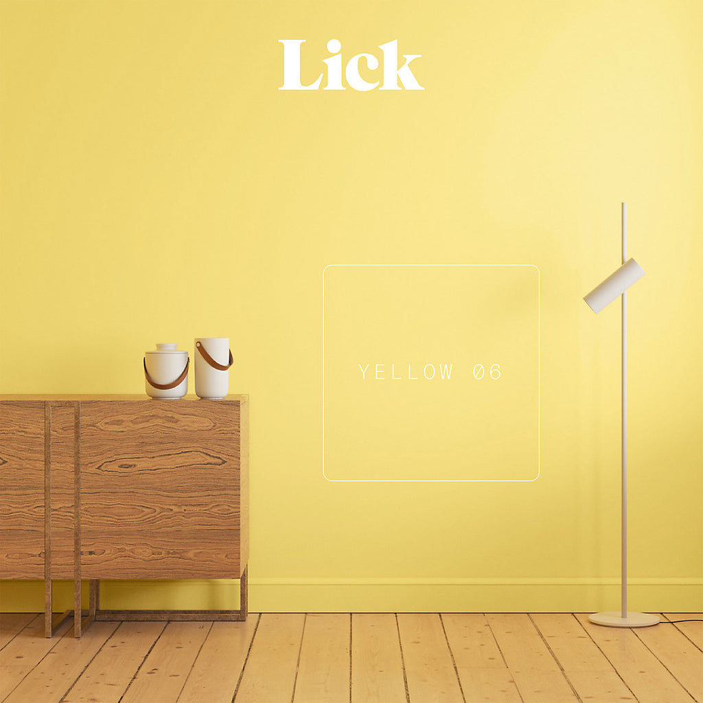 Lick Yellow 06 Eggshell Emulsion paint, 2.5L