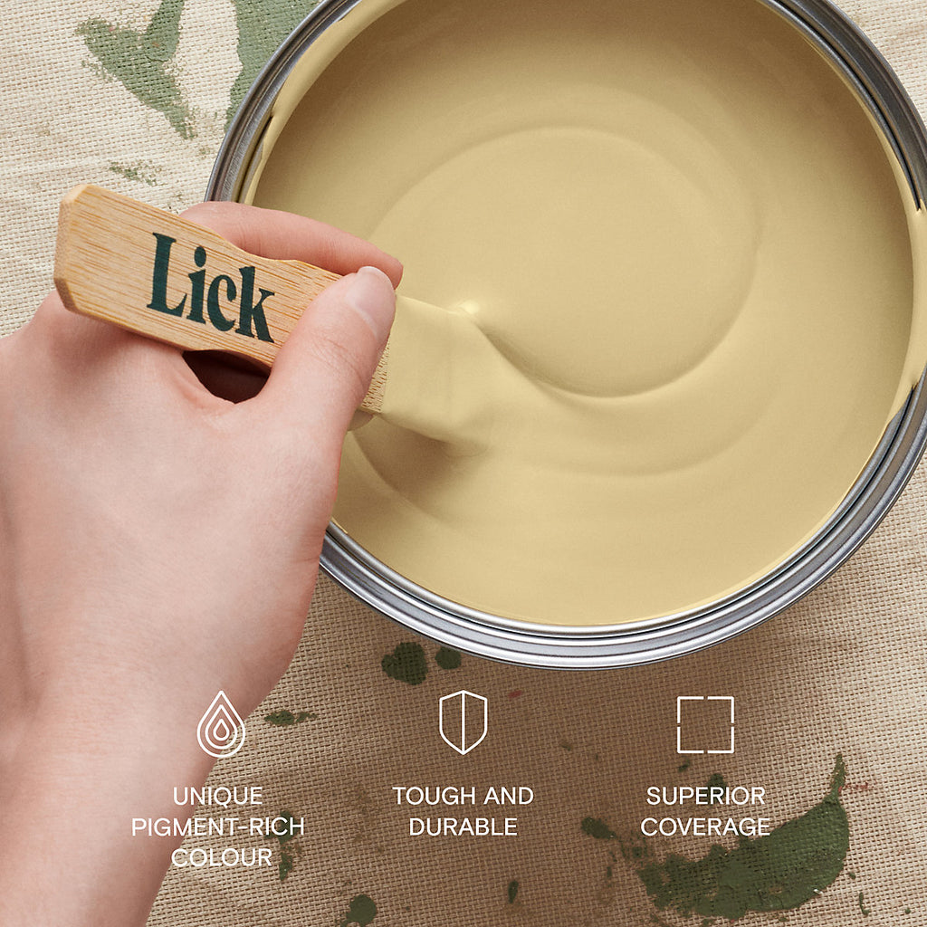 Lick Yellow 07 Peel & stick Tester
