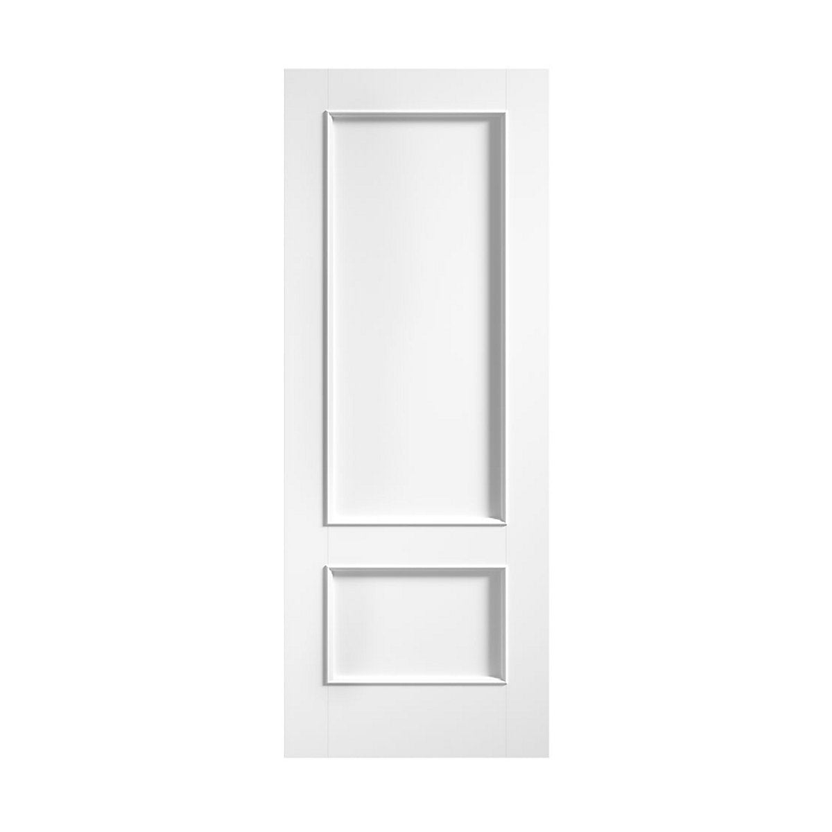 LPD Murcia Unglazed Modern White Internal Chipboard Fire door, (H)1981mm (W)686mm (T)44mm