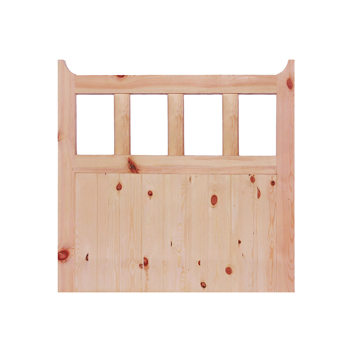 LPD Redwood Softwood Gate, (H)1.07m (W)1.07m