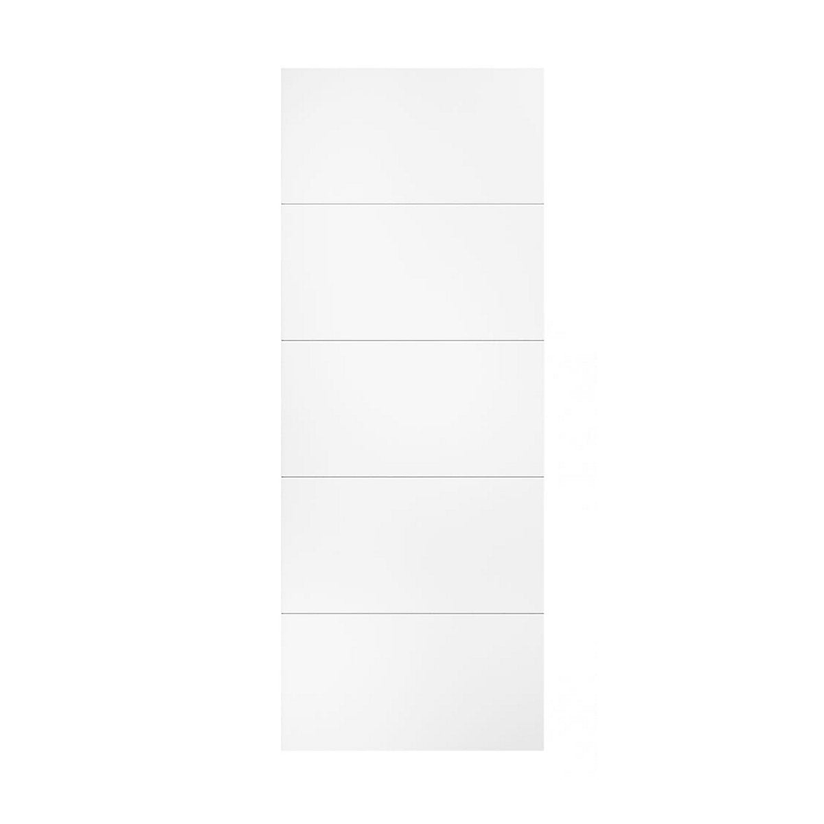 LPD Santandor Unglazed Modern White Internal Chipboard Door, (H)2040mm (W)926mm (T)40mm