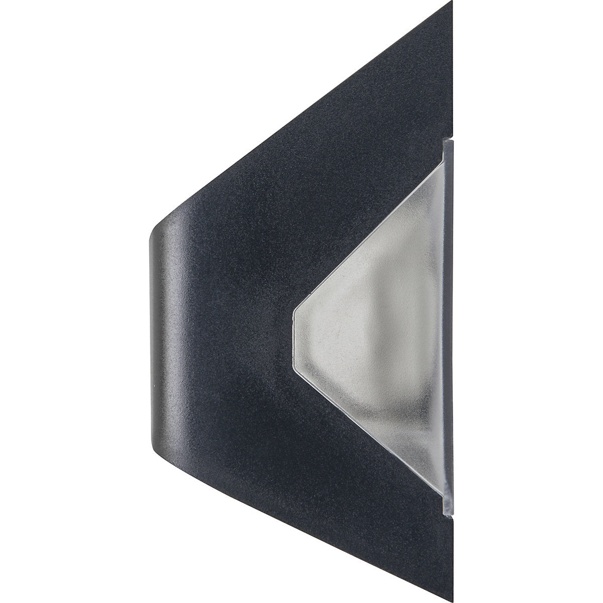 Luceco Prysm Non-adjustable Black Battery & solar-powered LED 6W PIR With motion sensor Rectangular Outdoor Wall light