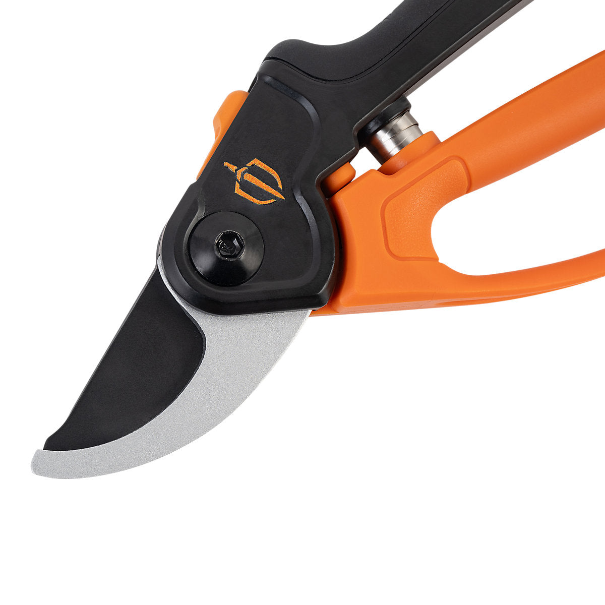 Magnusson Finger loop Orange+Black Bypass Secateurs (H) 25mm x (W) 82mm