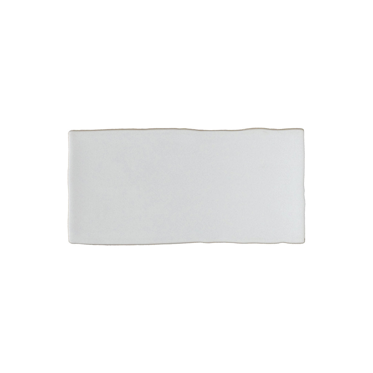 Maremar Pearl White Gloss Textured Ceramic Indoor Wall Tile Sample