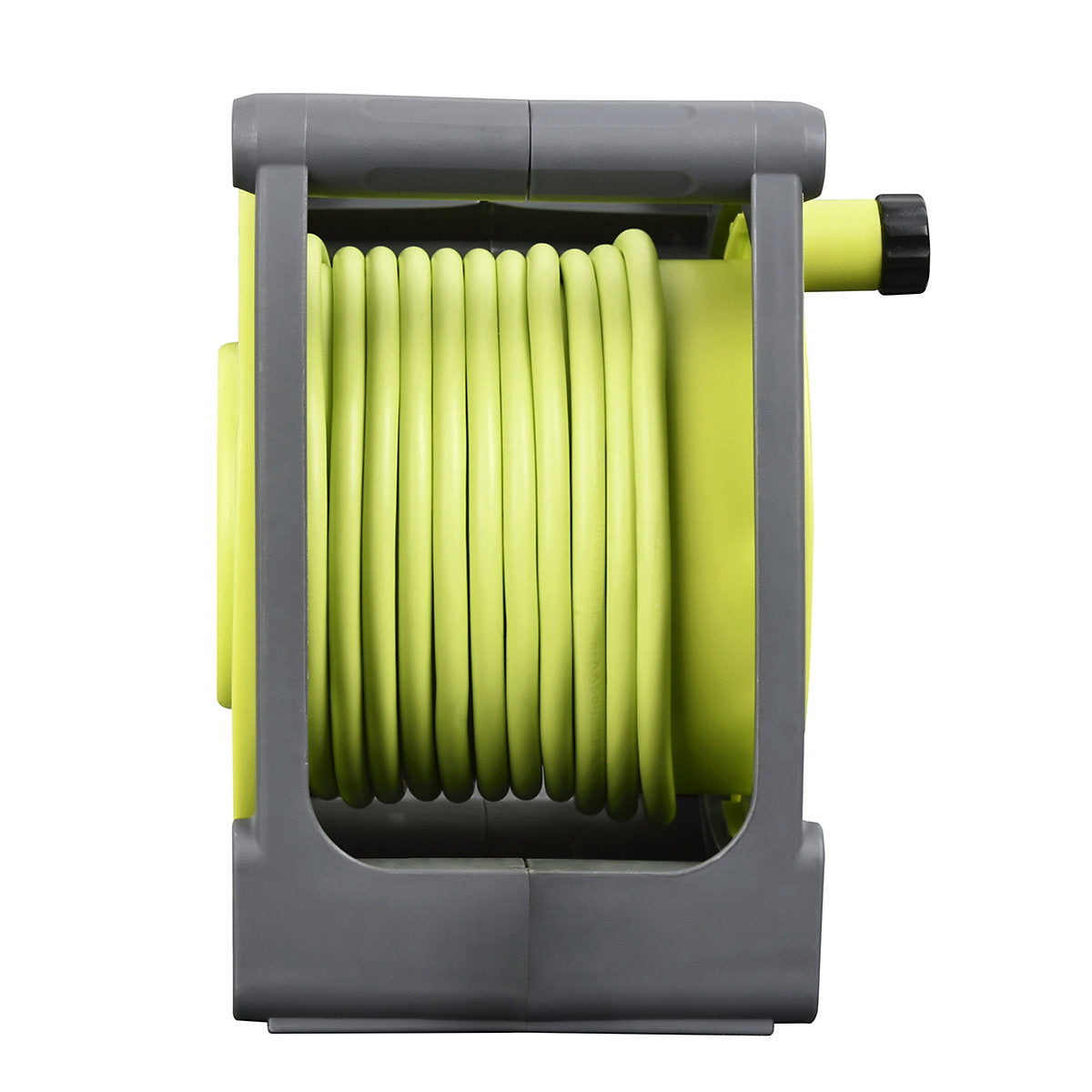 Masterplug 4 socket Grey & green Indoor & outdoor Cable reel, 15m