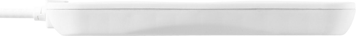 Masterplug SRG4210N/2-BD 4 socket 13A Surge protected White Extension lead, 2m, Pack of 2