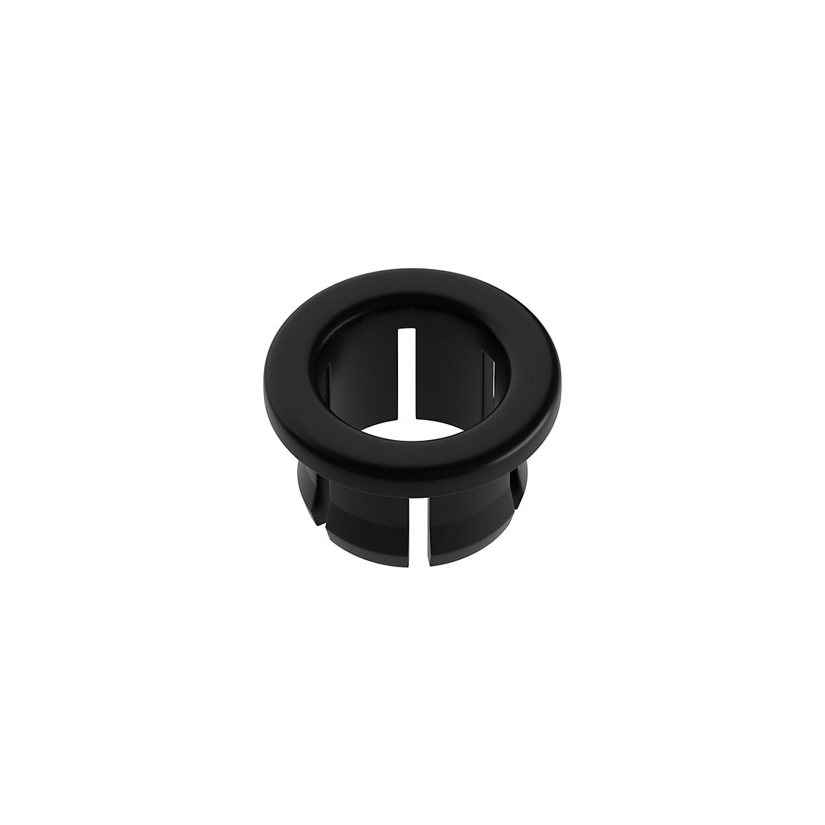 * Matt Black Plastic Basin Overflow trim