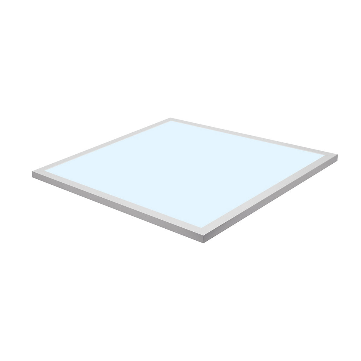 Matt White Square RGB, warm to cool white Light panel (L)595mm