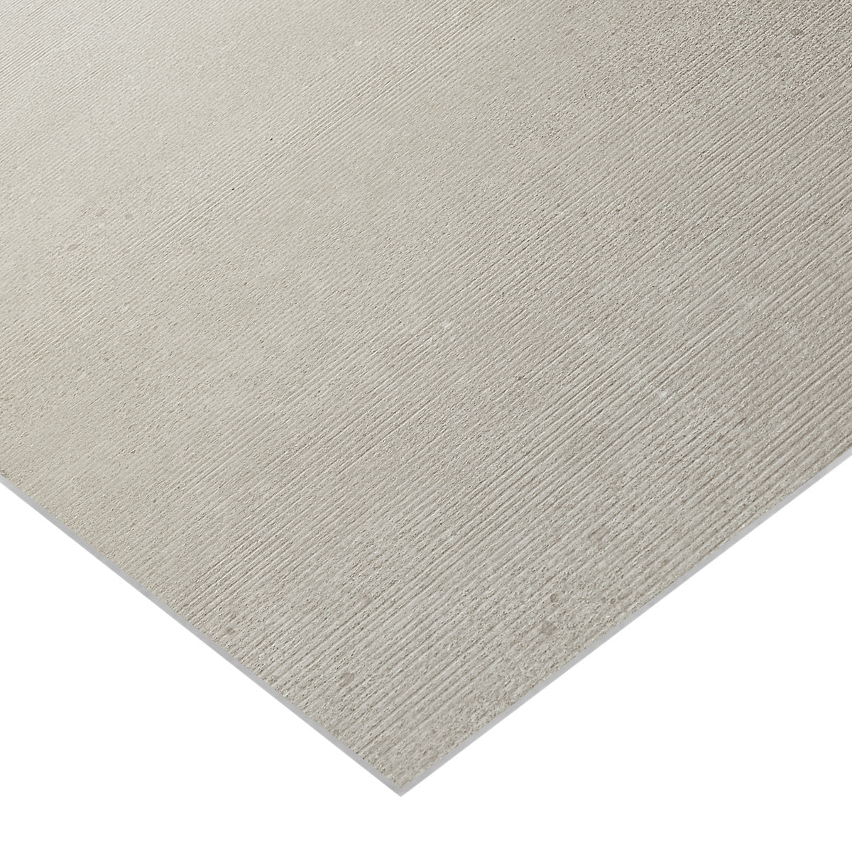 Mineral Ivory Matt Massi Striped Concrete effect Embossed Stone plastic composite (SPC) Indoor Wall tile, Pack of 4, (L)1200mm (W)600mm