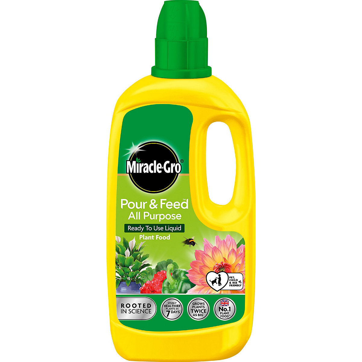 Miracle-Gro Pour & feed Liquid Universal Plant feed, 1L