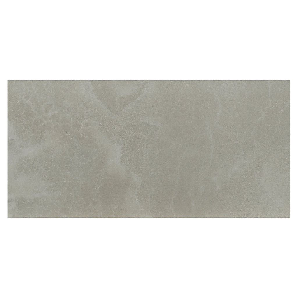 Moonstone Sand Matt Stone effect Textured Porcelain Indoor Wall & floor Tile, Pack of 7, (L)595mm (W)295mm