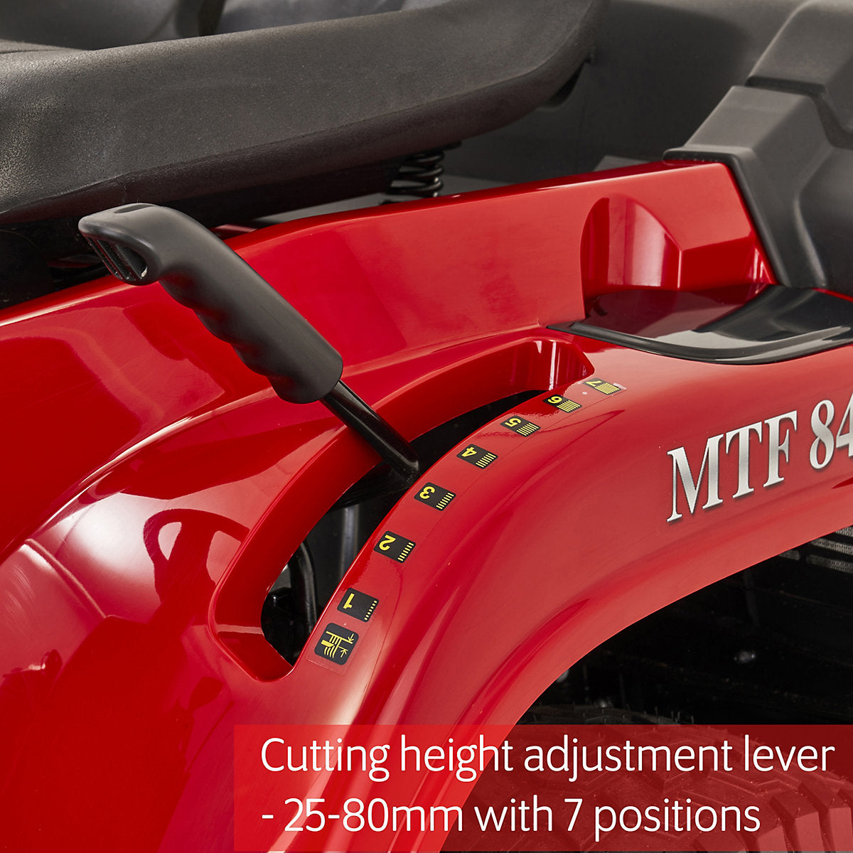 Mountfield MTF 84M Petrol Ride-on lawnmower 352cc