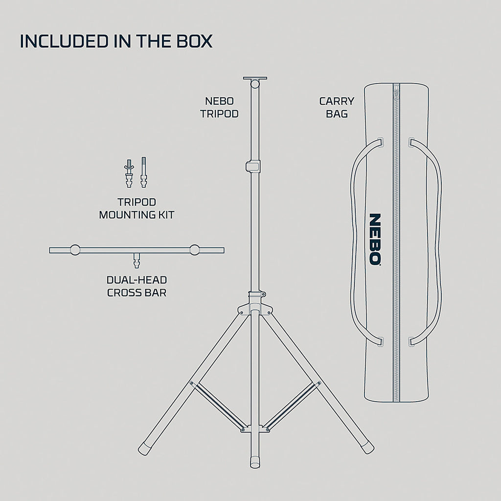 Nebo Metal & plastic 2m Tripod