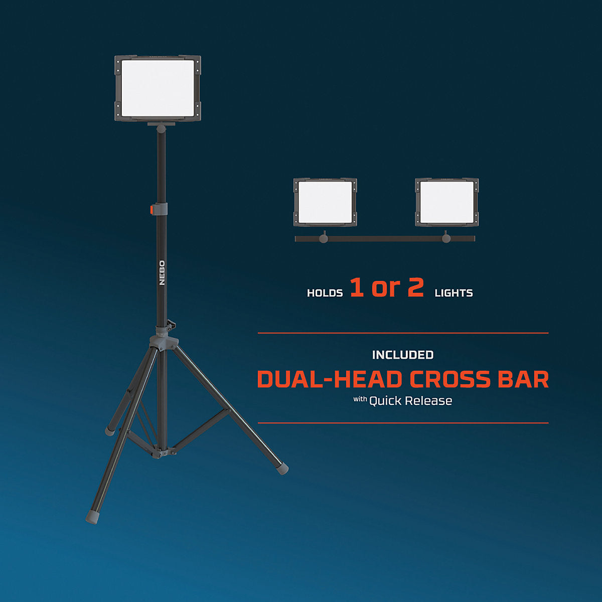 Nebo Metal & plastic 2m Tripod