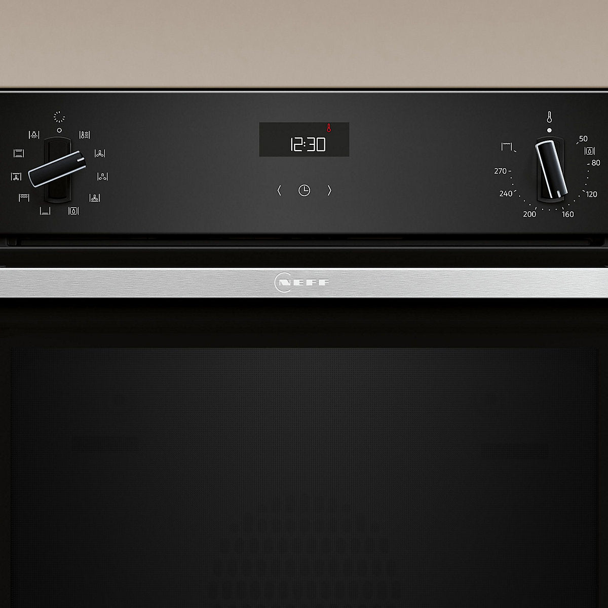 NEFF Slide&Hide B3ACE4AN3B Built-in Single Multi-function Electric Oven - Black