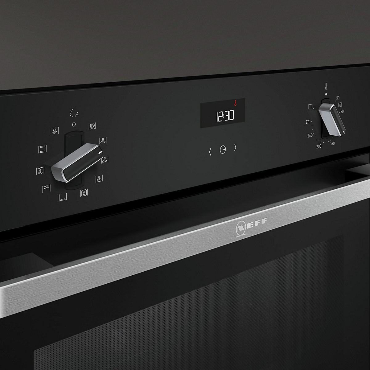 NEFF Slide&Hide B3ACE4AN3B Built-in Single Multi-function Electric Oven - Black