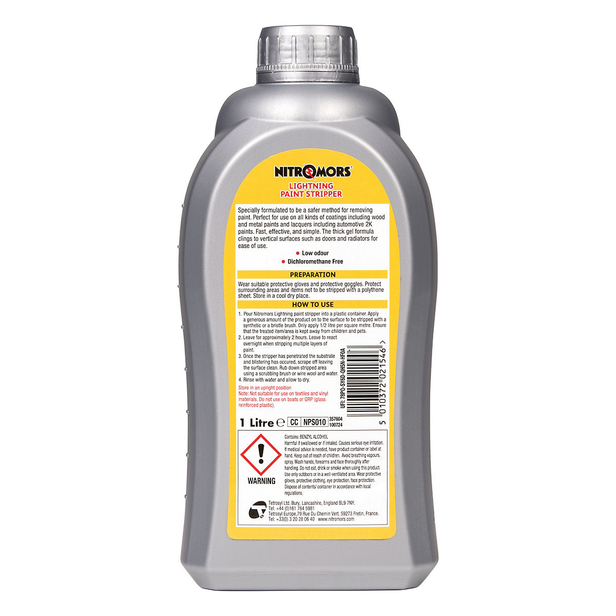 Nitromors Lightning Water-based Paint stripper, 1L