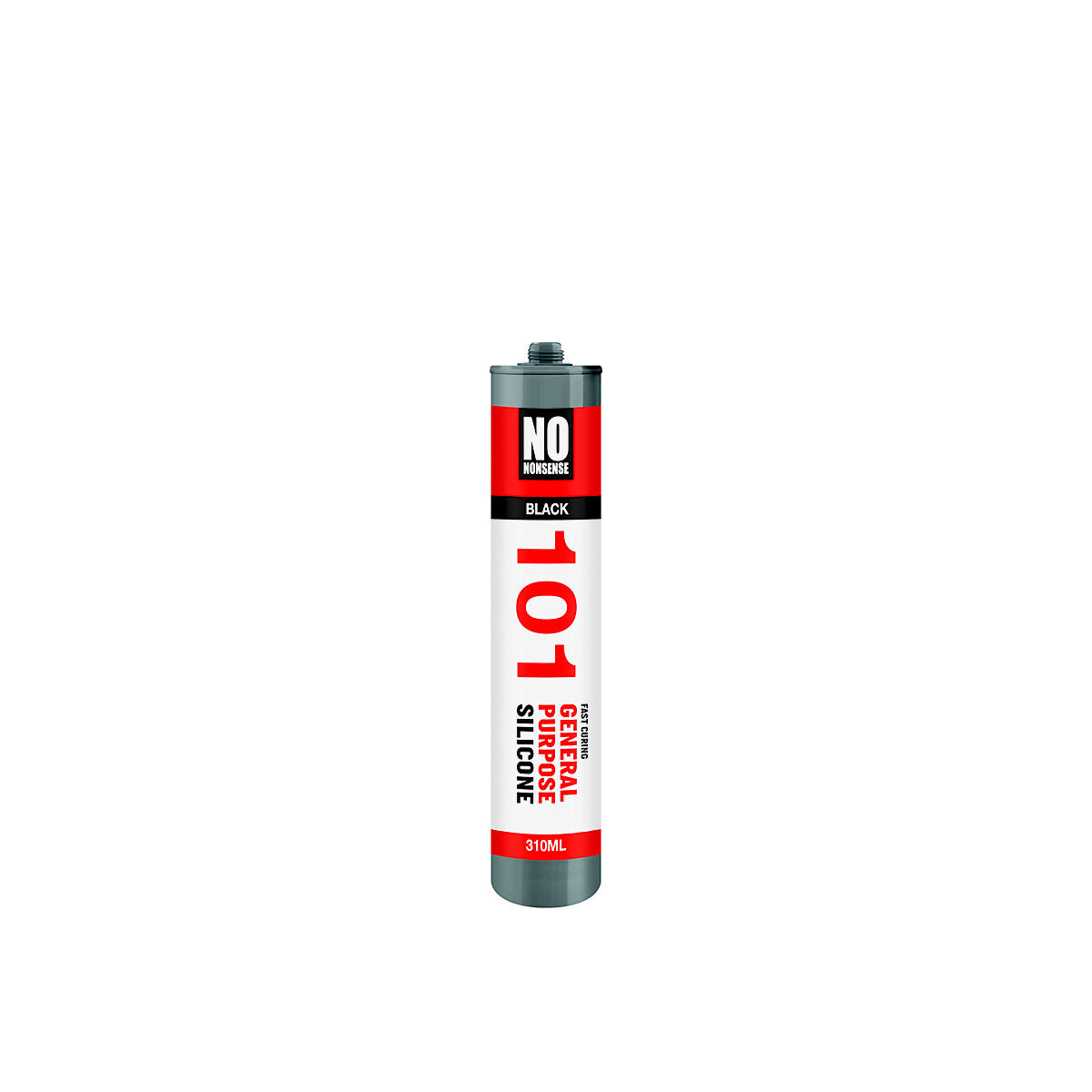 No Nonsense Black Silicone-based General-purpose Sealant, 310ml