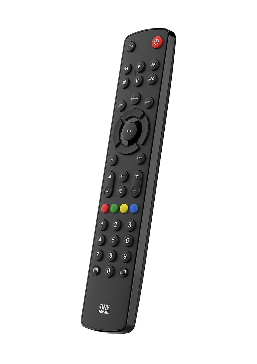 One For All Contour Remote control with Batteries not included