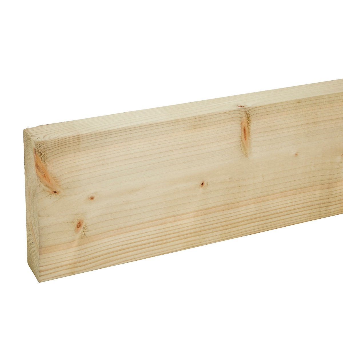 Planed C16 Whitewood spruce CLS timber (L)2.4m (W)140mm (T)38mm