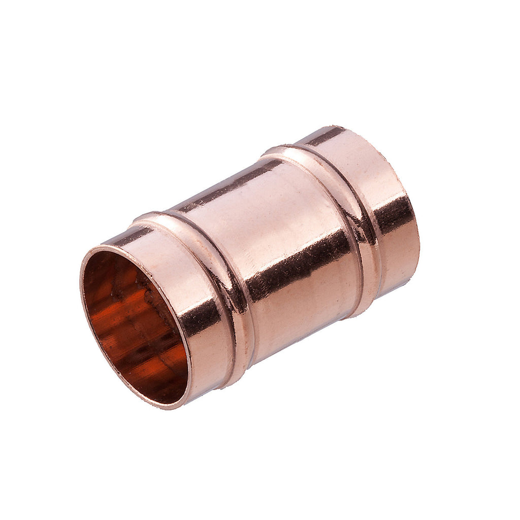 Plumbsure Solder ring Copper Coupler, (D)15mm x